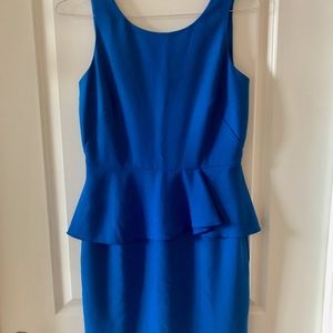 Ann Taylor Factory Sleeveless Peplum Dress